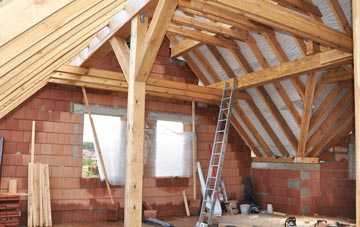 Porchfield attic trusses